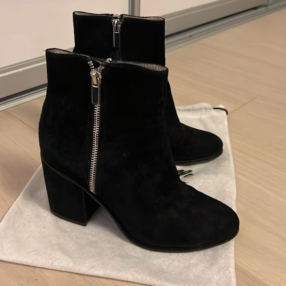 L’intervalle black suede booties 37 - Picture 2 of 7